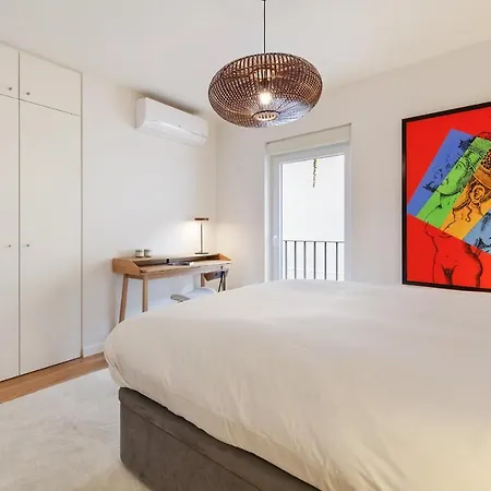 Stunning 2 Bed Apt W/terrace & Sleeps 5 Nr Rato 아파트 *